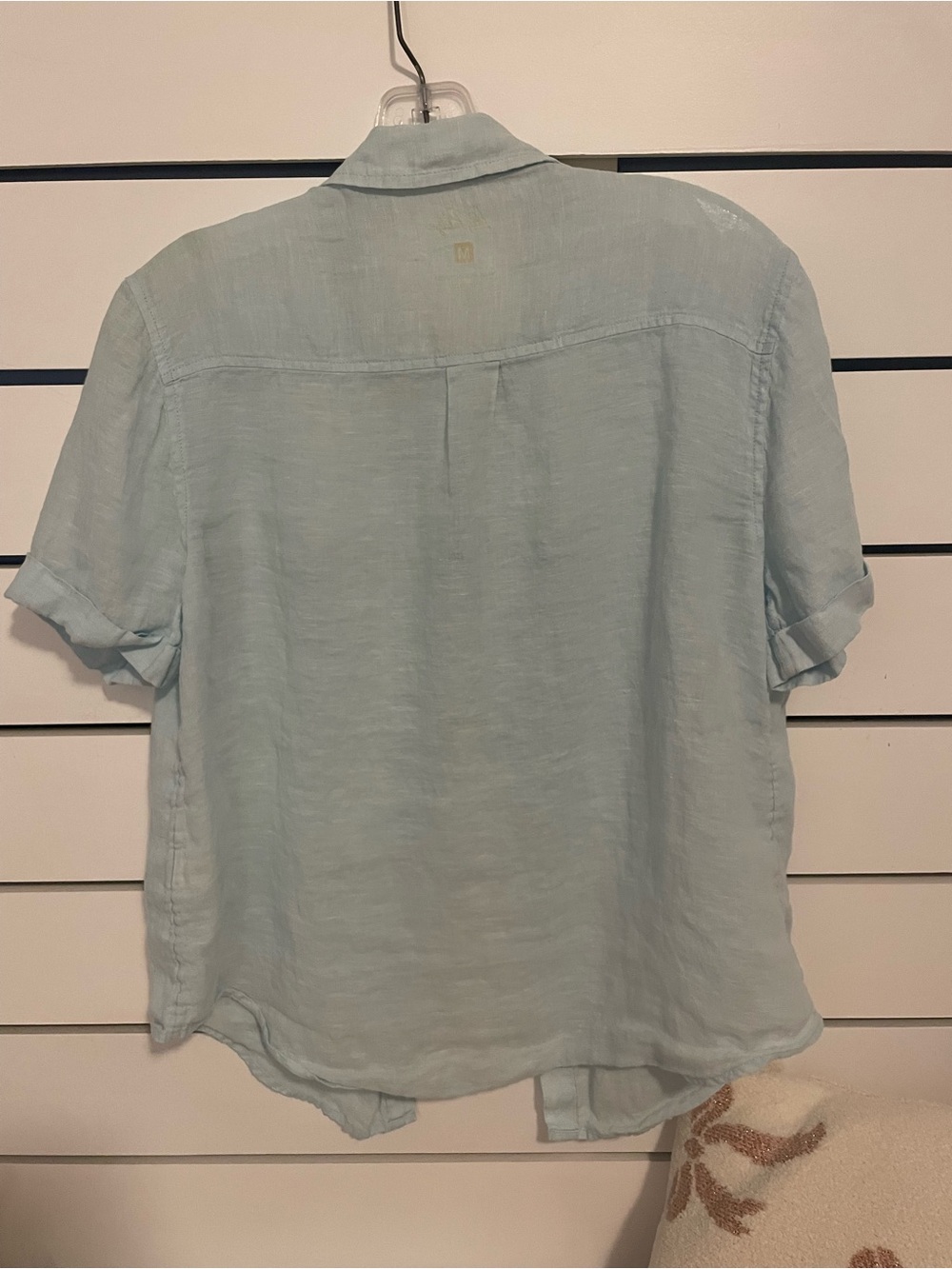 Lilly Pulitzer light blue button down shirt - Picture 3 of 4
